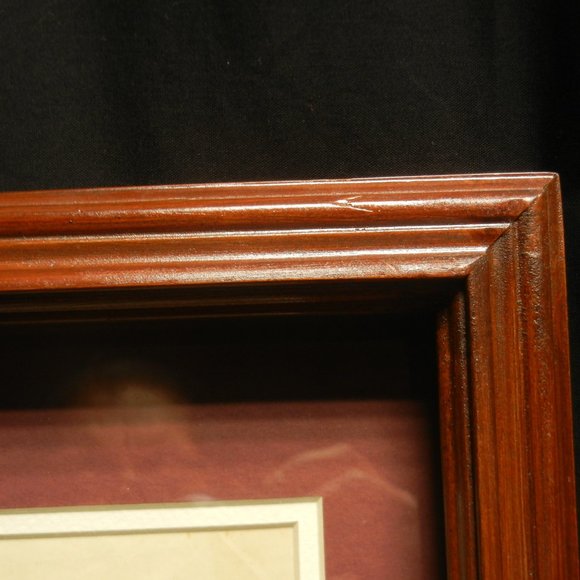 Antique 1921 ORIGINAL “Rastus” Cream of Wheat Ad Advertisement Wooden Frame - Picture 5 of 7